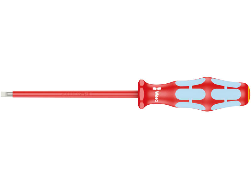 WERA -ISOLERET SKRUETRÆKKER TIL LIGE KÆRV 3160 i VDE, RUSTFRI STÅL, 0.6 X 3.5 X 100 MM