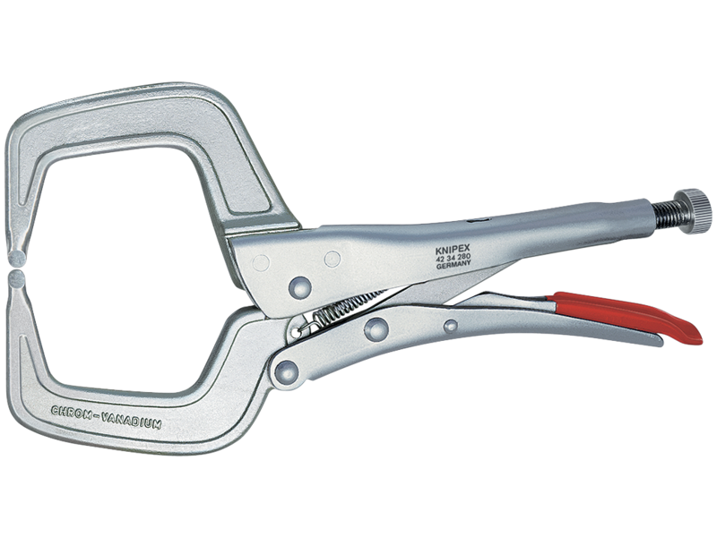 KNIPEX 42 34 280 SVEJSEGRIPTANG FORNIK. 280 MM