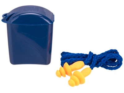 3M ØREPROPPER 1271 PÅ SNOR, M/OPBEVARINGSÆSKE