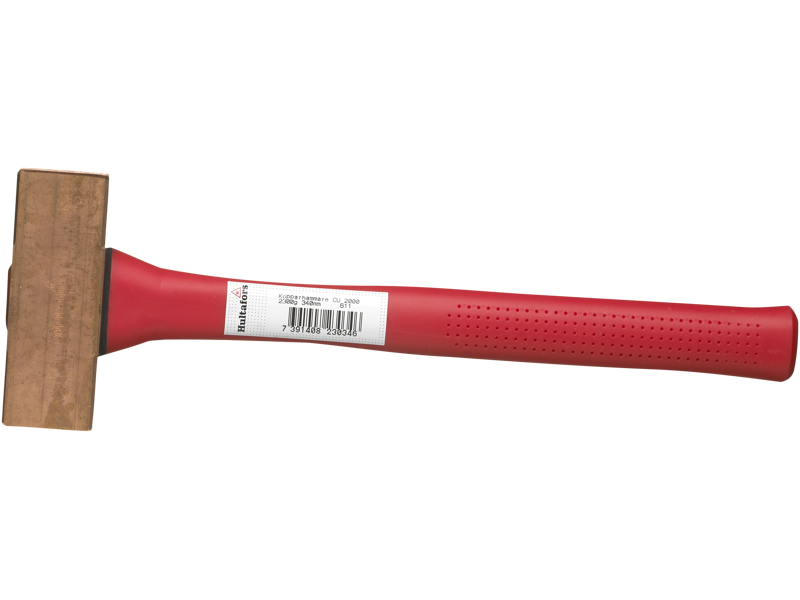 HULTAFORS KOBBERHAMMER CU2000 823034 VÆGT INCL. SKAFT 2400G