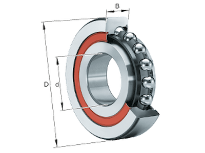 FAG BSB1547-2Z-SU-XL AXIAL ANGULAR CONTACT BALL BEARING