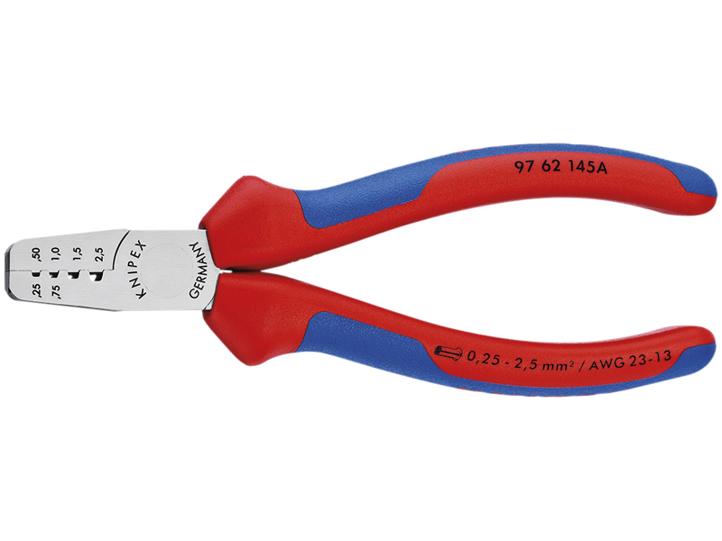 KNIPEX 97 62 145 A CRIMPTANG T/KABELTYLLER 145 MM