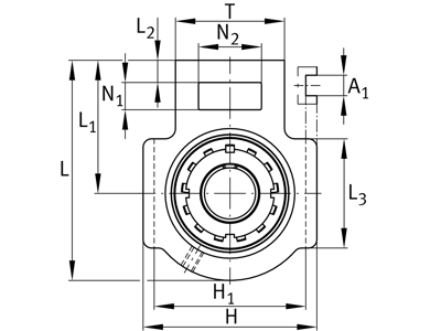FAG UKT205-J7 TAKE-UP HOUSING UNIT