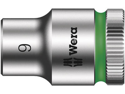 WERA ZYKLOP-TOPPE MED 3/8"-TILSLUTNING 8790 HMB, 9 X 29 MM