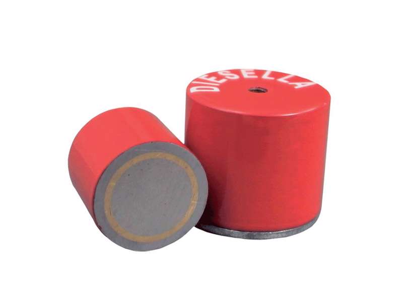 POT MAGNET M/GEVINDHUL 27X25MM M6 NR 30178270