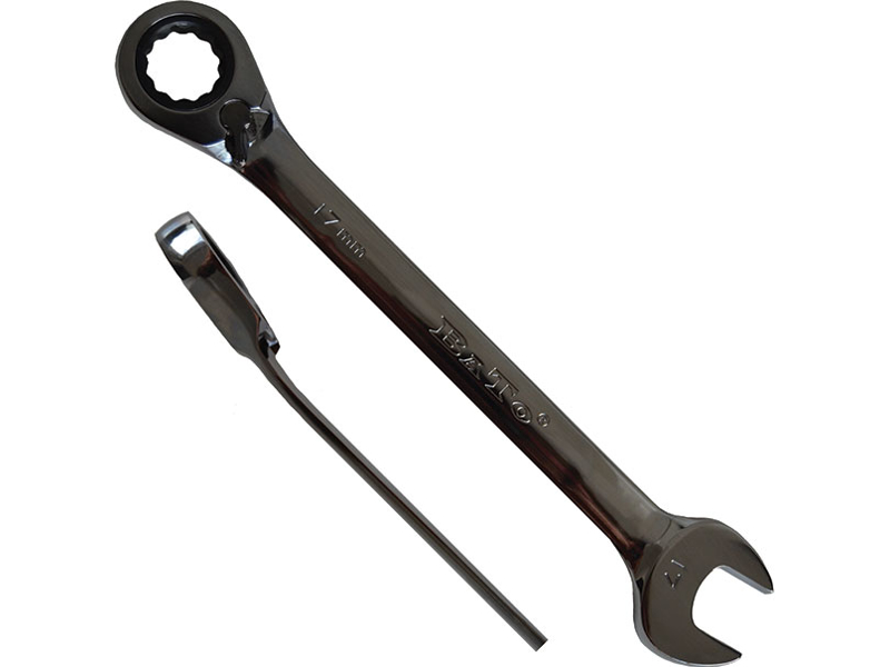 BATO 2515 RING-SKRALDENØGLE  15 MM X 200 MM LANG MED OMSKIFTER