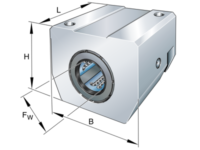 INA KGSNG16-PP-AS LINEAR BALL BEARING UNIT