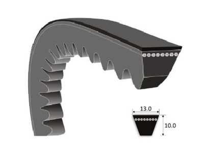 COGGED V-BELT XPA 732 