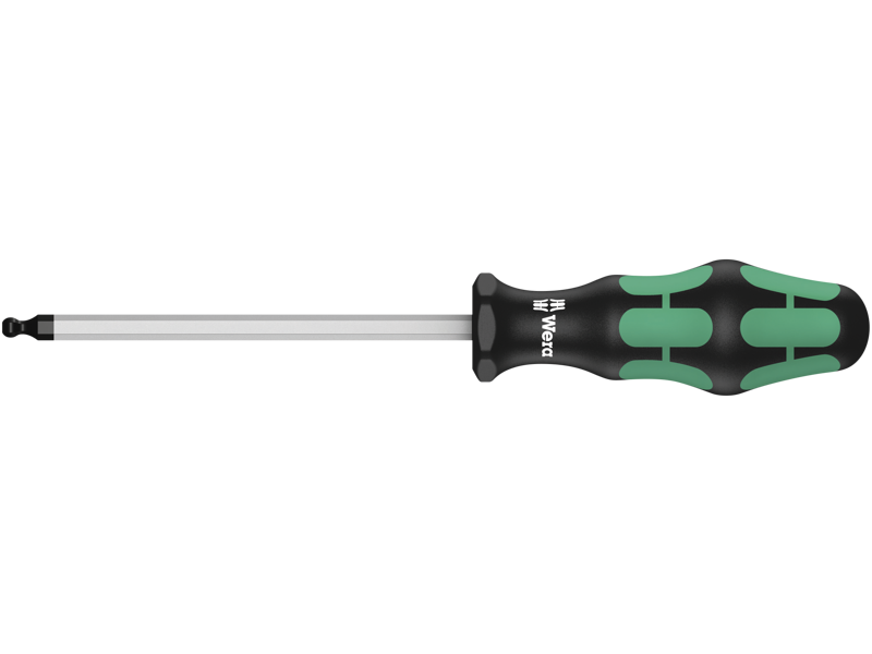 WERA SKRUETRÆKKER 352 KUGLE HEX 2,5X100 NR 352  SW 2.5/100 