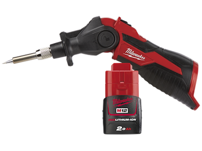 MILWAUKEE SAMPAK M12: LODDEKOLBE SI-0 + BATTERI B2