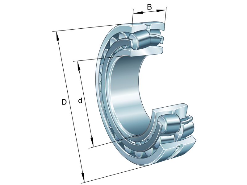 FAG 22315-E1-XL-TVPB-C3 CYLINDRICAL ROLLER BEARING 75X160X55