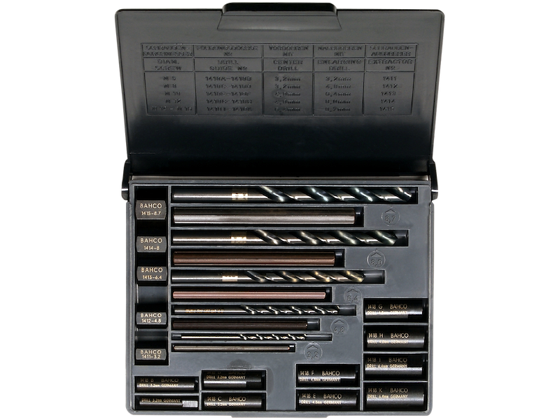 BAHCO 1418S SKRUEUDTRÆKKERSÆT 20 DELE 1418S