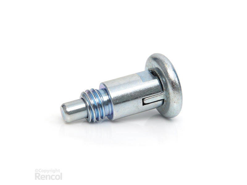 RENCOL 15217Z ALL METAL SPRING LOADED INDEX BOLT