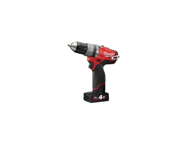 MILWAUKEE SLAGBOREMASKINE FUEL 2XBATT 4.0AH+ LADER I PAPKASSE