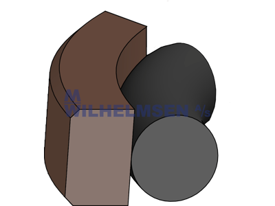 STEMPELTÆTNING 7X10X2,5 PTFE-VIRGIN PTFE-VIRGIN 55 SHORE D
