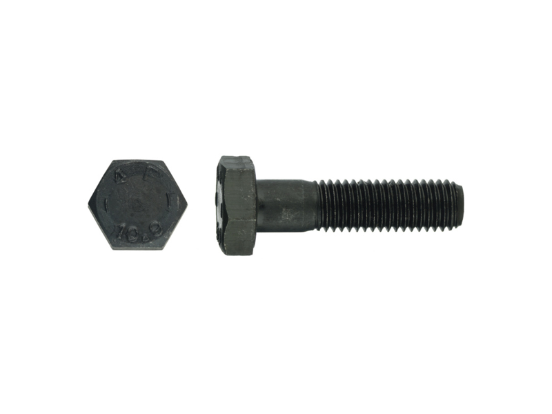 STEEL BOLT M10X110 10.9 SORT DIN 931