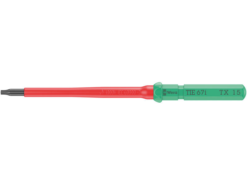 WERA KRAFTFORM KOMPAKT VDE 67 I TORX® TAKE IT EASY SB, TX 15 X 157 MM