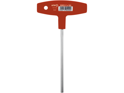 INSEXNØGLE T-GREB 906Q  2,0 X 100