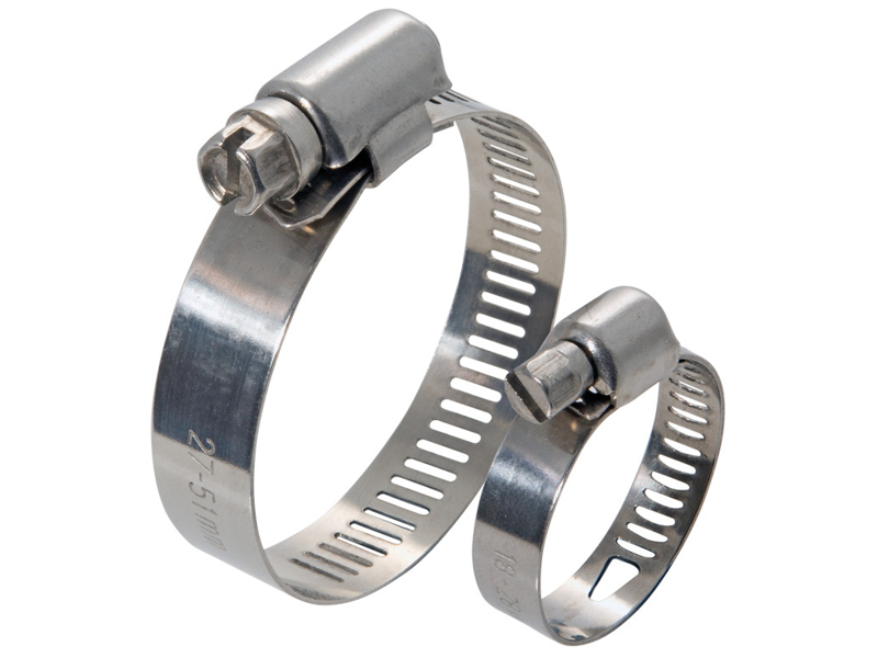 SPÆNDEBÅND 1.4401/AISI316 12MM BRED 50 - 70MM