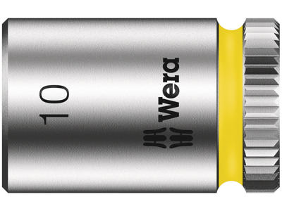 WERA ZYKLOP-TOPPE MED 1/4"-TILSLUTNING 8790 HMA, 10 X 23 MM