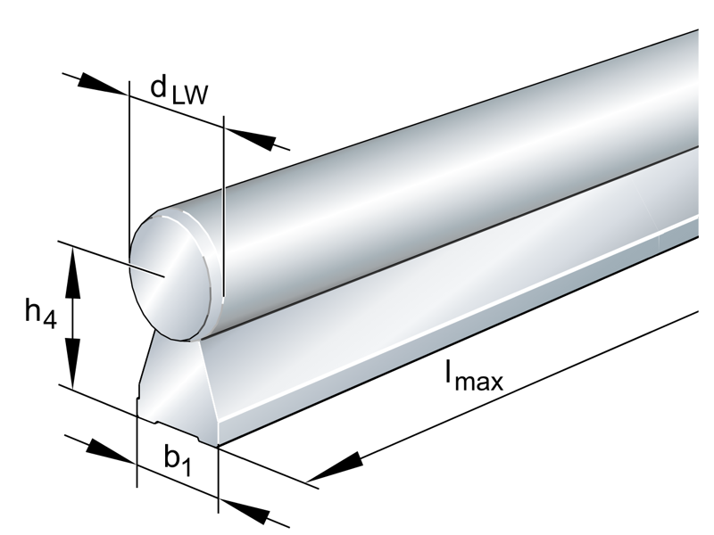 INA TSU12-G-1200 LINEAR BEARING PART