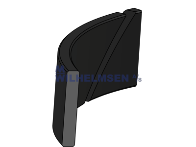 GUIDE RING 18X22X9.4 POM/GLASS-FILLED