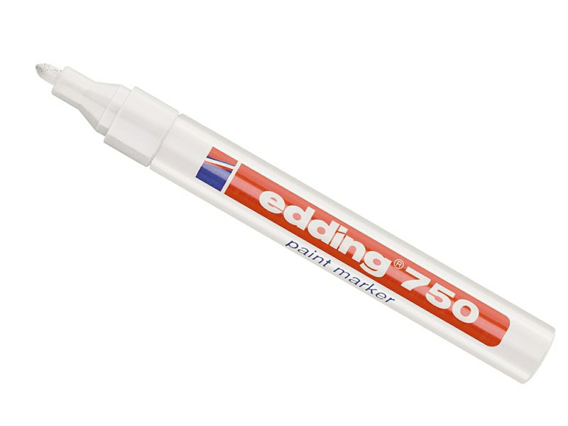 MARKER EDDING 750 2-4MM HVID