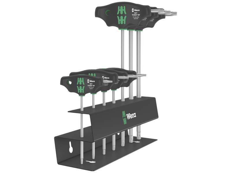 WERA SKRUETRÆKKERSÆT 467/7 M/TVÆRGREB TORX 10-45
