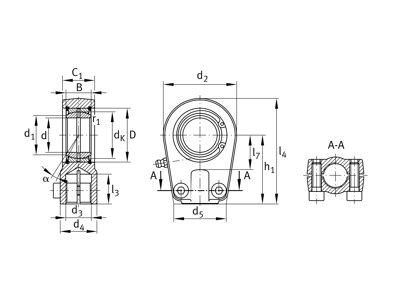 INA GIHRK20-DO-B ROD END