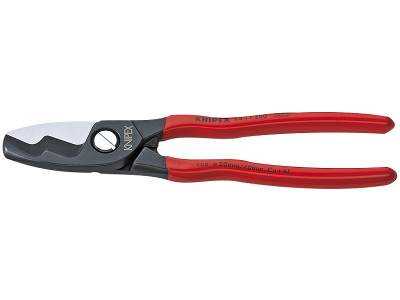 KNIPEX 95 11 200 KABELSAKS 200 MM