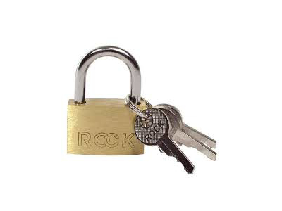 HÆNGELÅS 30MM M/3 NØGLER 