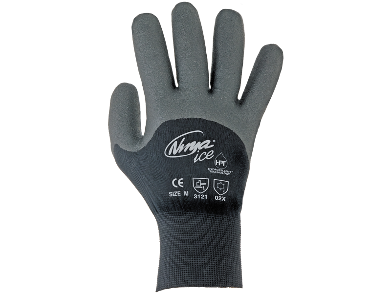 TERMOFORET NINJA ICE HANDSKE STR   8 M/HPT BELÆGNING