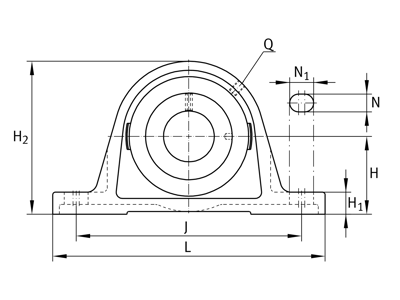 INA TASE75-XL PLUMMER BLOCK HOUSING UNIT