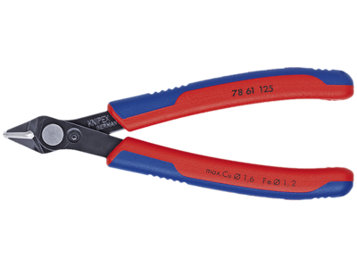 KNIPEX 78 61 125 ELEKTRONIK BIDETANG 125MM ERGO F/FIBER OPTIC