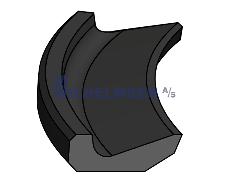 WIPER HEAVY-DUTY 80X92X2.1 PA