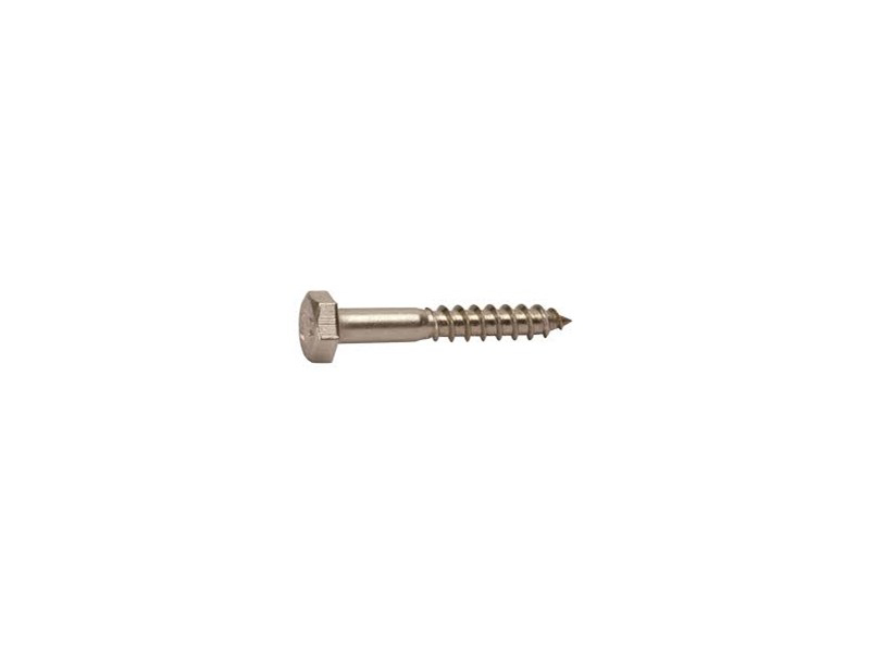 WOOD SCREW DIN 571-M10X90-A4