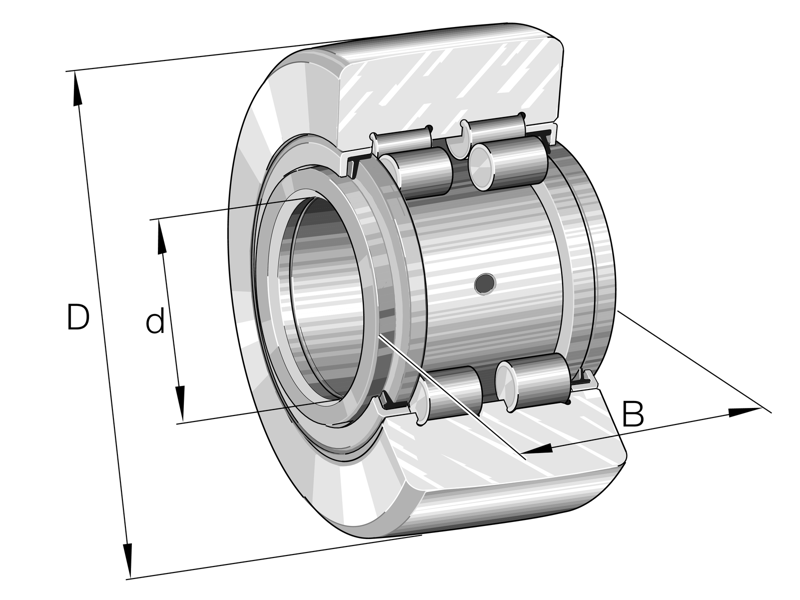 INA PWTR20.2RS SUPPORT ROLLER