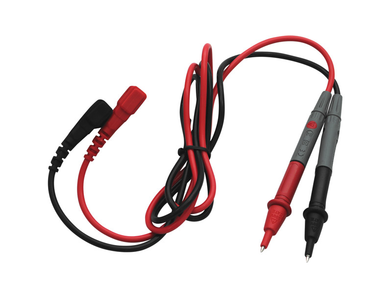 DIESELLA TESTLEDNING TIL MULTIMETER ART. 15130710 (SORT+RØD)
