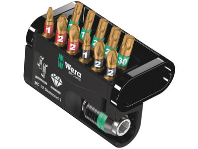 WERA Bit-Check 12 Diamond 1 SB, 12 DELE