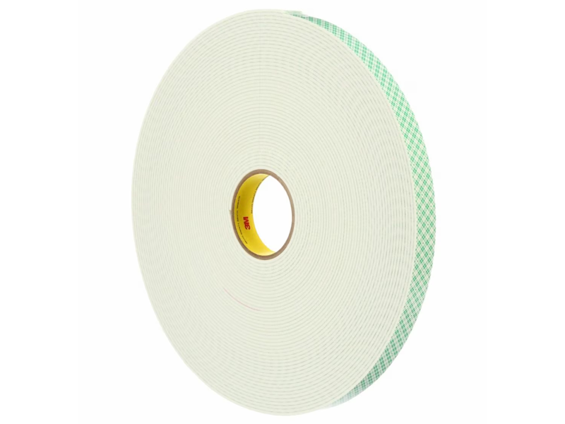 3M DOBBELTKLÆBENDE SKUMTAPE 4008 4008 12MM X 33MTR 3.2MM TYK