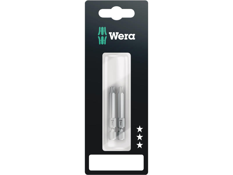 WERA TORX® BITS 867/4 Z SB, TX 25 X 50 MM, 2 DELE