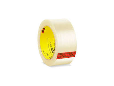 3M SCOTCH 375E PAKKETAPE KLAR 50MM 50 MM X 66 MTR.