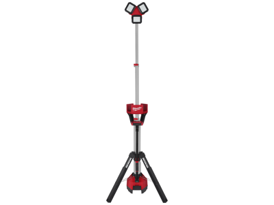 MILWAUKEE ARBEJDSLAMPE PÅ STATIV 6000LUMEN TELESKOP FOD