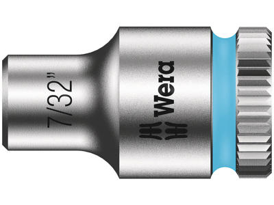 WERA ZYKLOP-TOPPE MED 1/4"-TILSLUTNING 8790 HMA, 7/32" X 23 MM