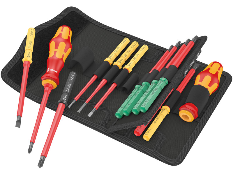 WERA Kraftform Kompakt VDE 17 Universal 1 Tool Finder, 17 DELE