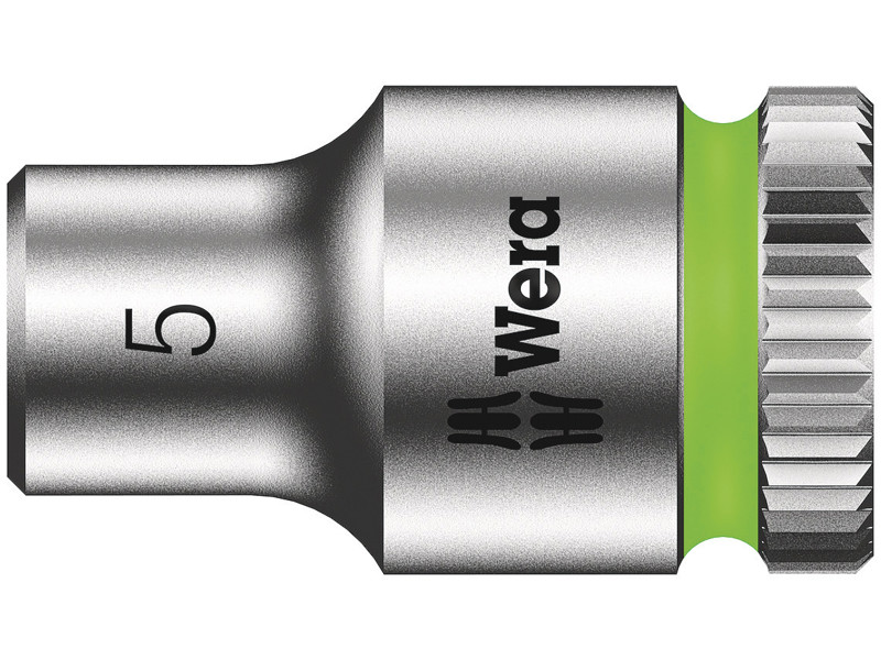 WERA ZYKLOP-TOPPE MED 1/4"-TILSLUTNING 8790 HMA, 5 X 23 MM