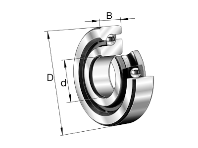FAG BSB1547-SU-XL AXIAL ANGULAR CONTACT BALL BEARING