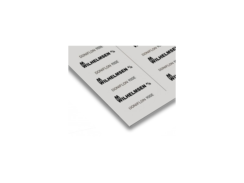 1,00 MM PAKNINGSPLADE TEFLON PTFE -900E  PTFE - HVID 1500MM BREDDE