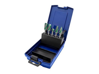 DIESELLA FRÆSESTIFTER HM 10MM, SÆT 5 STK FORM B-C-D-F-G