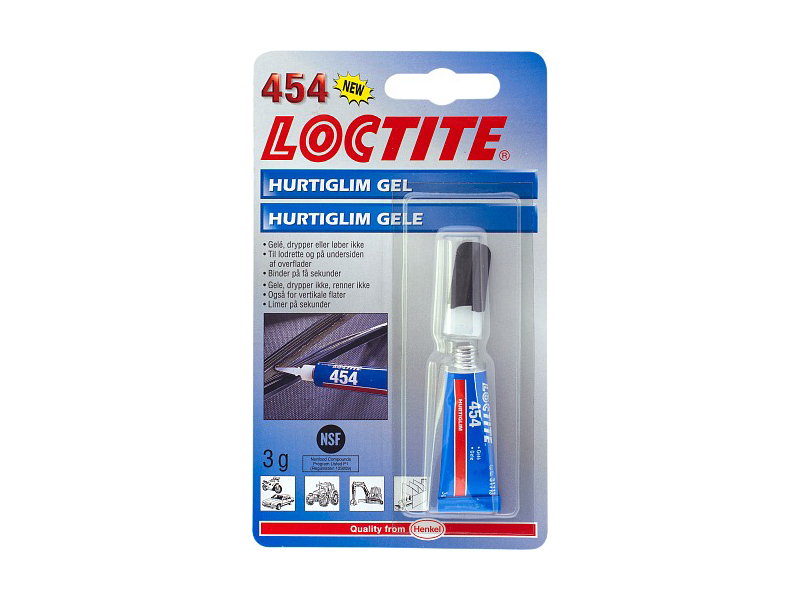 LOCTITE 454 3 G  HURTIGLIM UNIVERSEL GEL